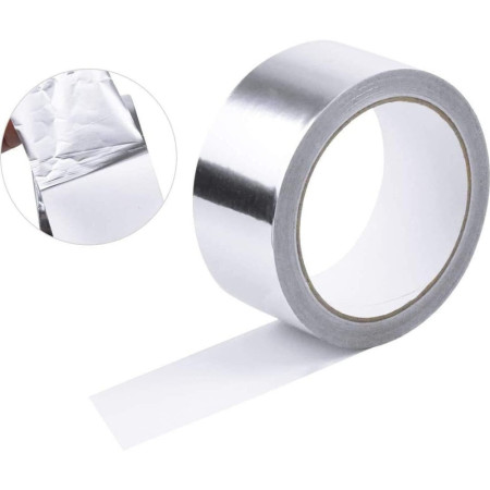Ruban Adhésif Scellant Imperméable et Résistant à la Chaleur en Aluminium 50mm x 50M