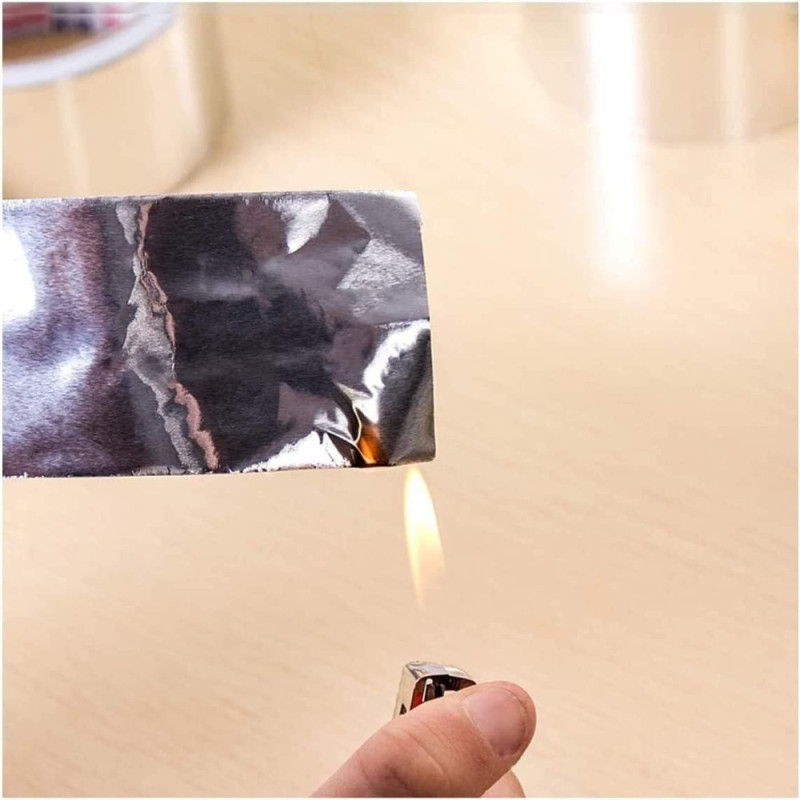 Ruban Adhésif Scellant Imperméable et Résistant à la Chaleur en Aluminium 50mm x 50M