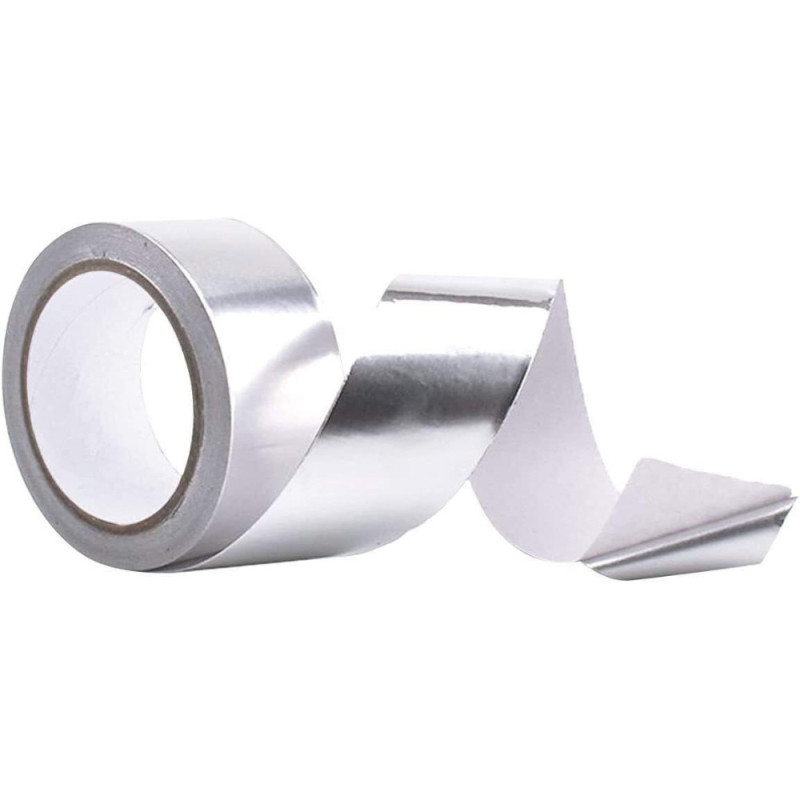 Ruban Adhésif Scellant Imperméable et Résistant à la Chaleur en Aluminium 50mm x 50M