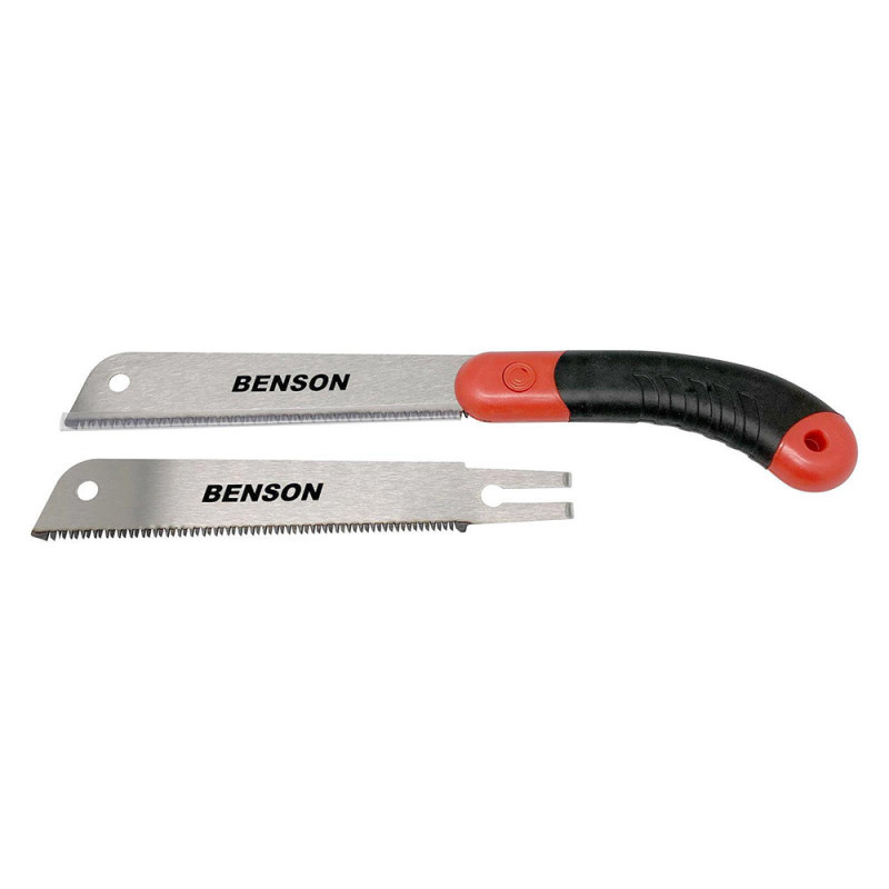 Scie Japonaise 2 Lames 170 mm pour Bois et Plastique