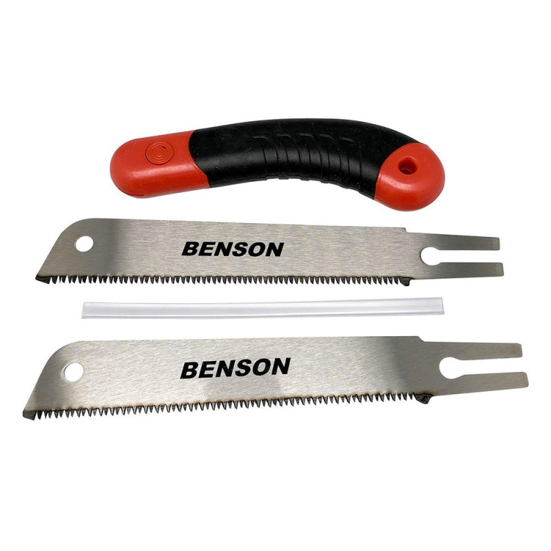 Scie Japonaise 2 Lames 170 mm pour Bois et Plastique