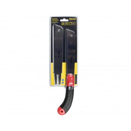 Scie Japonaise 2 Lames 170 mm pour Bois et Plastique