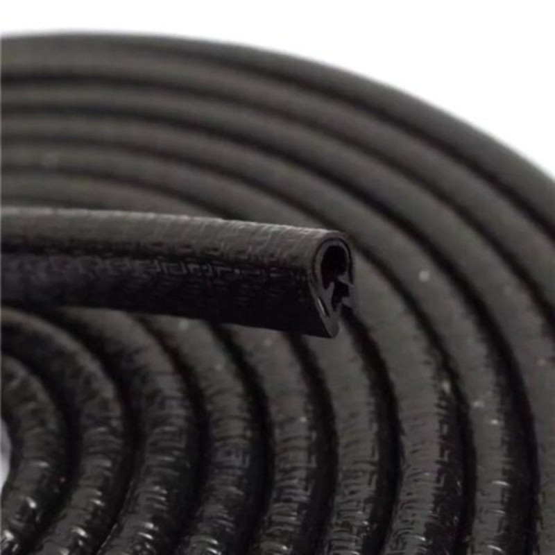 Protection Porte de Voiture 4M Noir - Bande de Joint en Caoutchouc Anti-Collision en Forme de U