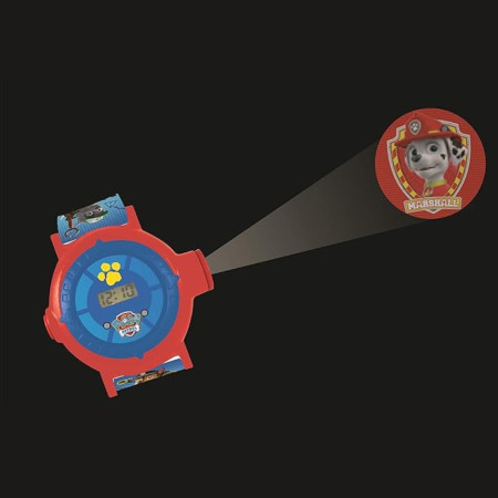 Montre Digitale Ajustable Lexibook avec Projections La Pat'Patrouille pour Enfants avec 20 Images