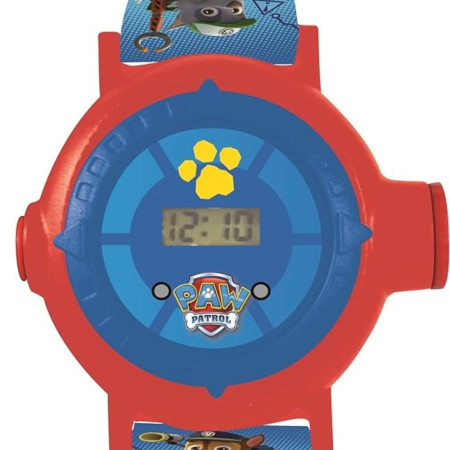 Montre Digitale Ajustable Lexibook avec Projections La Pat'Patrouille pour Enfants avec 20 Images