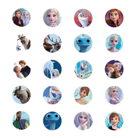 Montre Digitale Ajustable Lexibook avec Projections La Reine des Neiges pour Enfants avec 20 Images