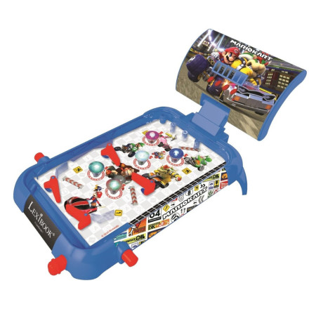 Flipper Électronique Lexibook de Table Mario Kart pour Enfants avec Effets Lumineux et Sonores