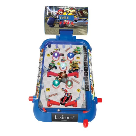 Flipper Électronique Lexibook de Table Mario Kart pour Enfants avec Effets Lumineux et Sonores