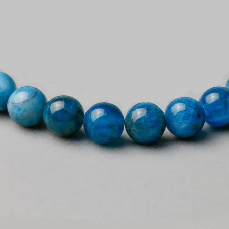 Bracelet en Apatite Bleue Naturelle pour Favoriser le Calme et l'Apaisement