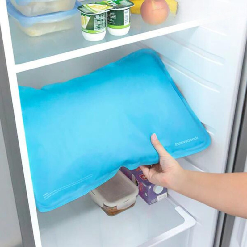 Oreiller Remplissable et Rafraîchissant Longue Durée - Idéal contre Chaleur, Migraines et Fièvre