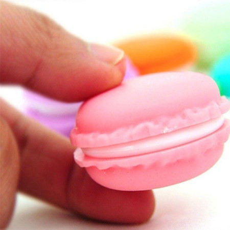 Pack de 6 Boites de Rangement en Forme de Macaron