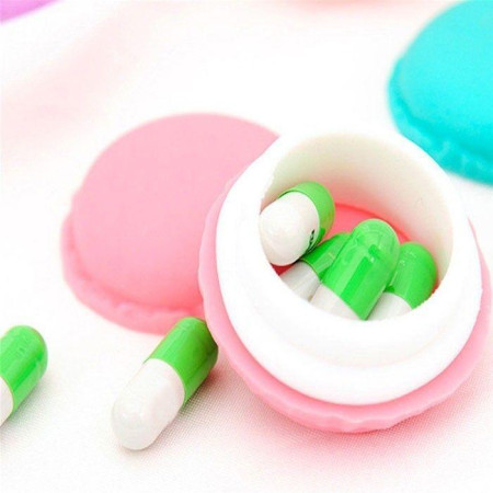 Pack de 6 Boites de Rangement en Forme de Macaron