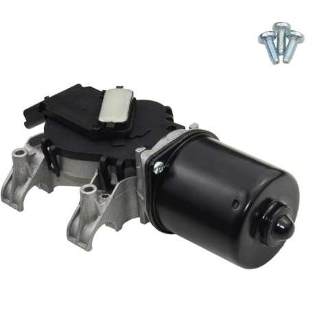 Moteur d'Essuie-Glace Avant Compatible pour Véhicules RENAULT Clio 3, Clio 3 Grandtour