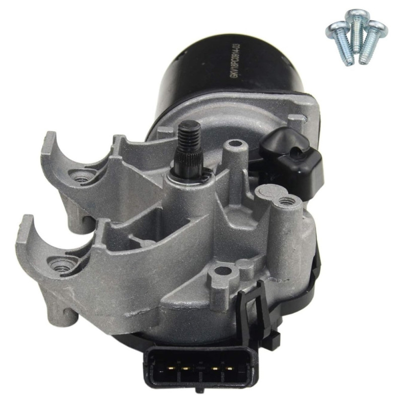 Moteur d'Essuie-Glace Avant Compatible pour Véhicules RENAULT Clio 3, Clio 3 Grandtour