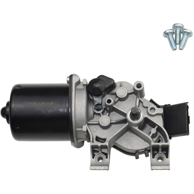 Moteur d'Essuie-Glace Avant Compatible pour Véhicules RENAULT Clio 3, Clio 3 Grandtour