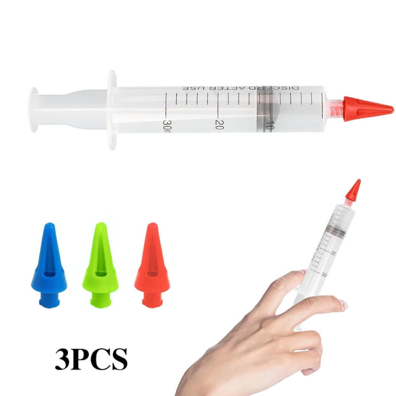 Kit de Lavement pour Oreilles Anti-Cerumen Lavable avec Embouts Changeables pour Adultes et Enfants