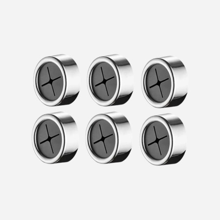 Pack de Porte-Torchons Adhésifs Ronds pour Cuisine, Salle de Bain et Maison