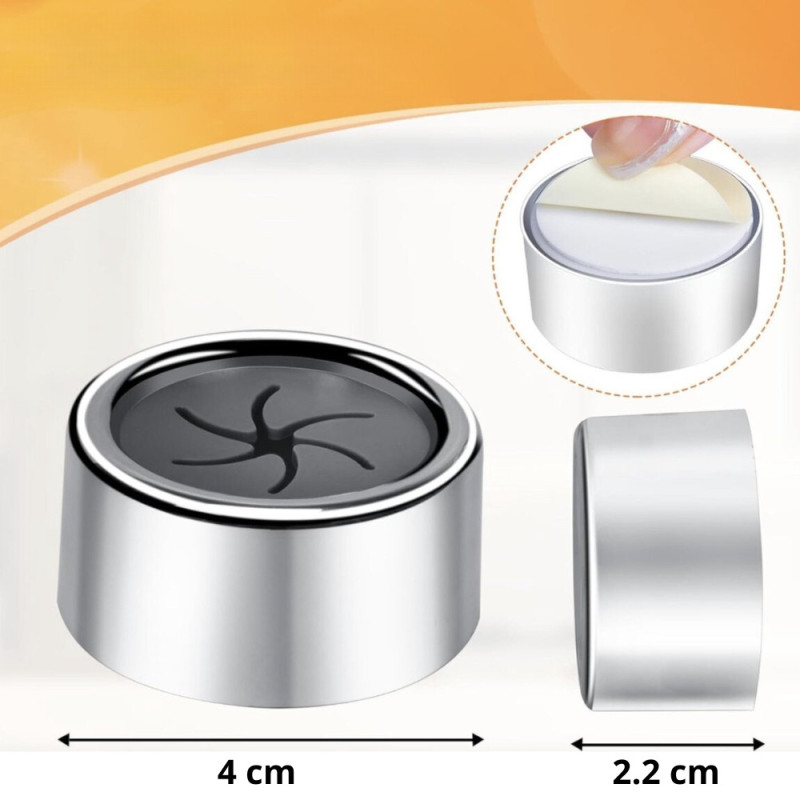 Pack de Porte-Torchons Adhésifs Ronds pour Cuisine, Salle de Bain et Maison