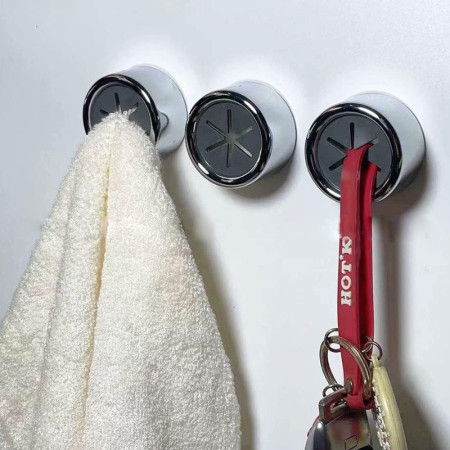 Pack de Porte-Torchons Adhésifs Ronds pour Cuisine, Salle de Bain et Maison