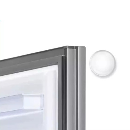 Pack de Butées de Porte Autocollantes Transparentes avec Amortisseur et Protection Ronde 40 mm