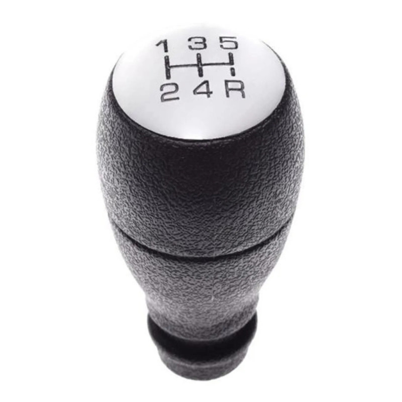 Pommeau de Levier de Vitesse Chrome pour Véhicules CITROËN Berlingo, C2, C3 & PEUGEOT 206, 207..