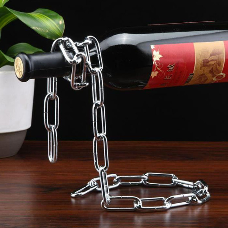 Chaîne Porte-Bouteilles de Vin