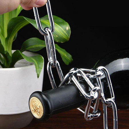 Chaîne Porte-Bouteilles de Vin