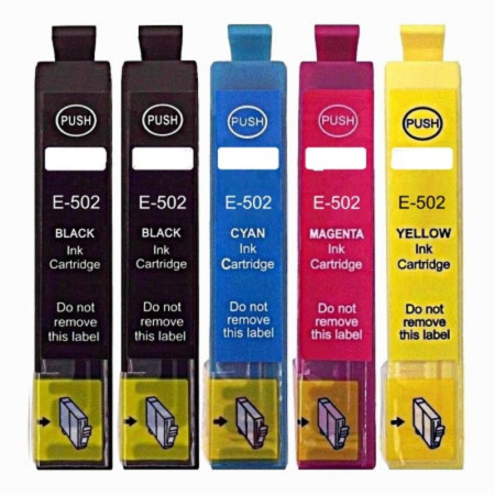 Pack de  Cartouches 502 XL Compatibles pour Imprimante EPSON 502 XL					