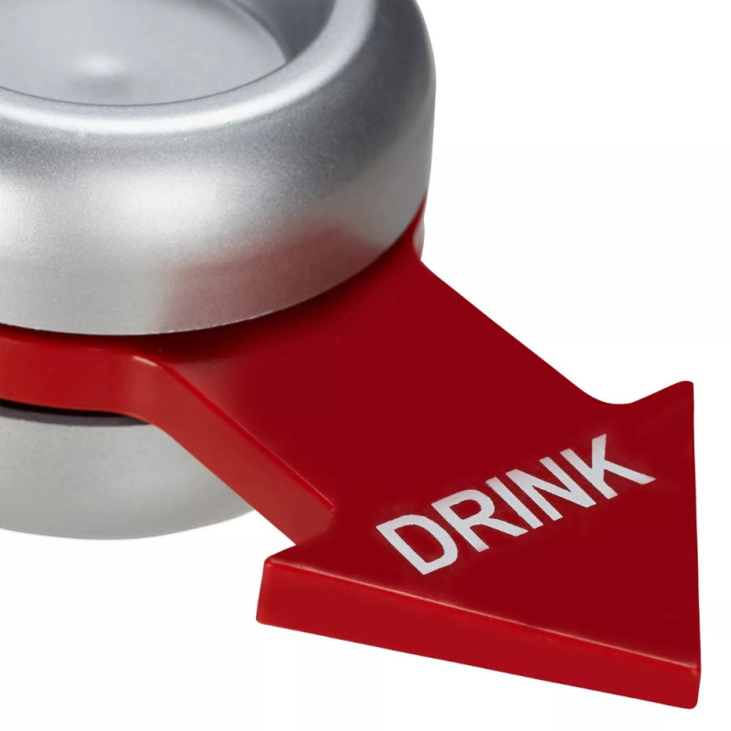 Jeu pour Apéro Spin The Arrow avec Verre à Shot et Flèche Tournante