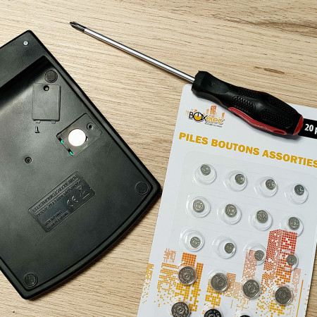 Pack de 20 Piles Boutons Assorties pour Appareils Multiples