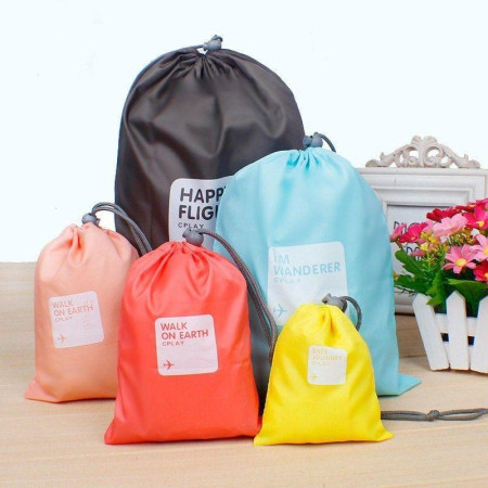Pack de 4 Organisateur de Valise Etanche pour Chaussures, Sous-Vêtements etc