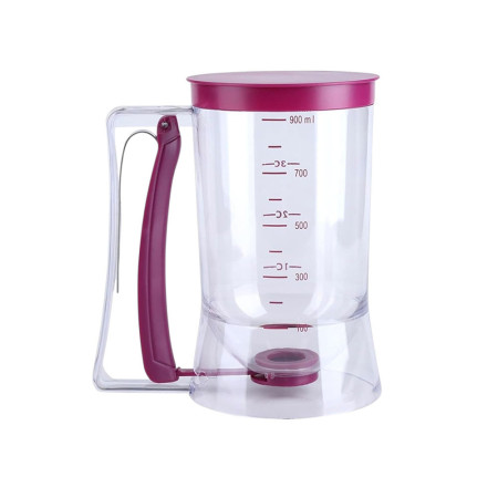Distributeur de pâte 900 mL pour crêpes, pancakes et pâtisseries