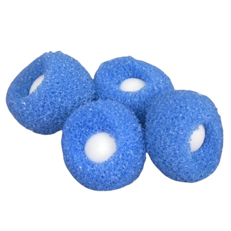 Pack de 4 Balles de Lavage Écologiques pour Machine à Laver et Réduction des Peluches