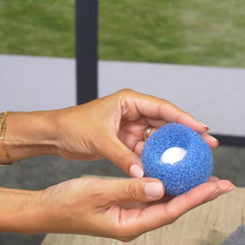 Pack de 4 Balles de Lavage Écologiques pour Machine à Laver et Réduction des Peluches
