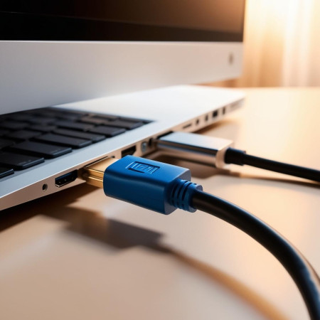 Câble HDMI 4K 1,5m Haut Débit Compatible Tous Appareils Multimédias