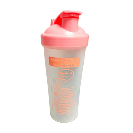 Shaker à Crêpes et Pancakes 600 ml – Une pâte parfaite, facilement et sans grumeaux