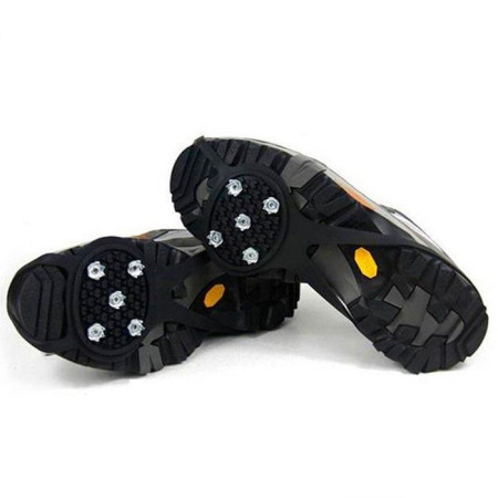 Semelles Anti-dérapantes Anti-Glisses avec Crampons pour Neige Glace Verglas