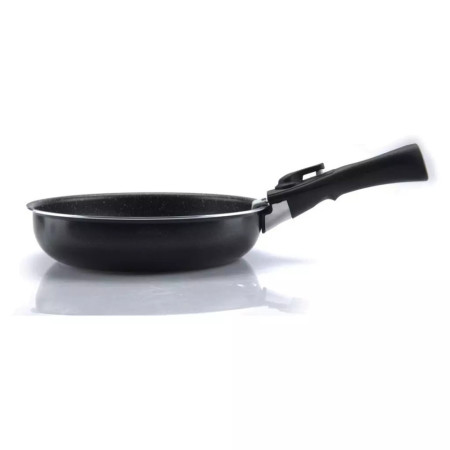 Batterie de Cuisine 15 Pièces Arthur Martin Poêles et Casseroles Gris Mat en Aluminium avec Accessoires