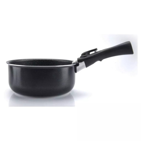 Batterie de Cuisine 15 Pièces Arthur Martin Poêles et Casseroles Gris Mat en Aluminium avec Accessoires