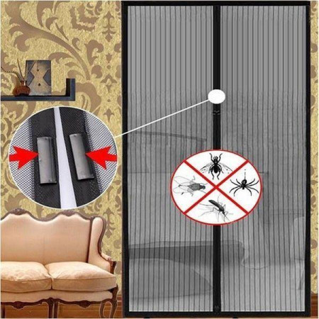 Rideau Moustiquaire Magnétique anti-insectes anti-moustiques anti-nuisible
