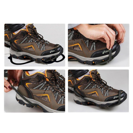 Semelles Anti-dérapantes Anti-Glisses avec Crampons pour Neige Glace Verglas