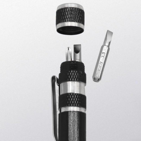 Stylo Tournevis Multifonctions de Precision 10 en 1 Magnetique et Portable