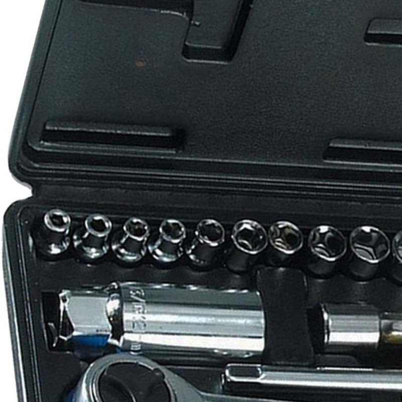 Coffret à Douilles 39 Pièces avec Accessoires