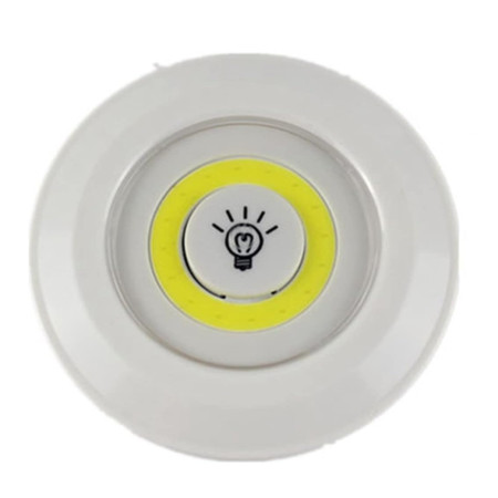 Lampe Poussoir LED COB Sans Fil pour Intérieur et Extérieur