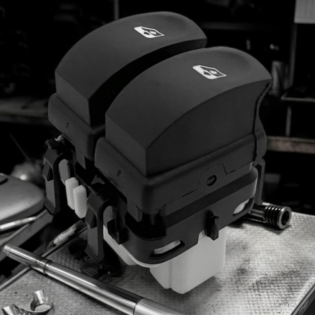 Interrupteur Lève Vitre Électrique Avant Gauche pour Renault Clio 3, Modus, Twingo 2