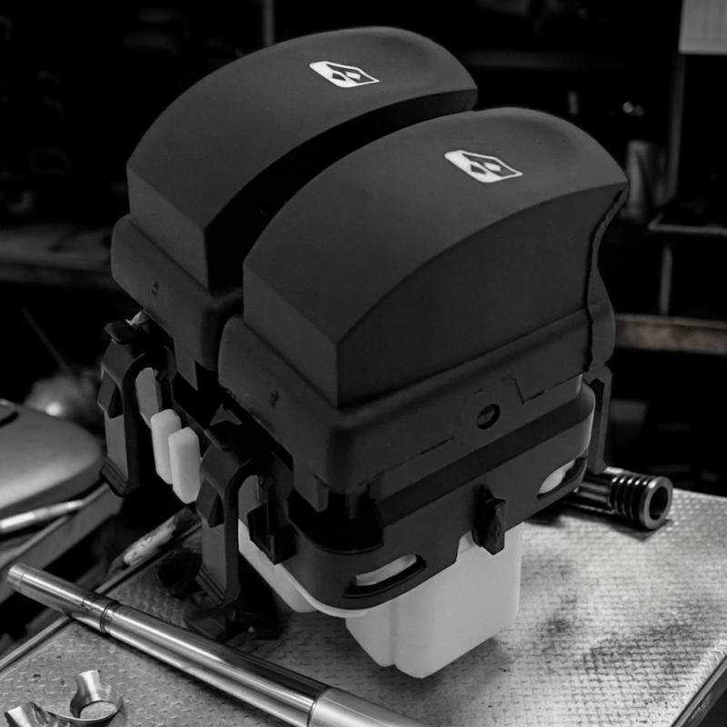Interrupteur Lève Vitre Électrique Avant Gauche pour Renault Clio 3, Modus, Twingo 2