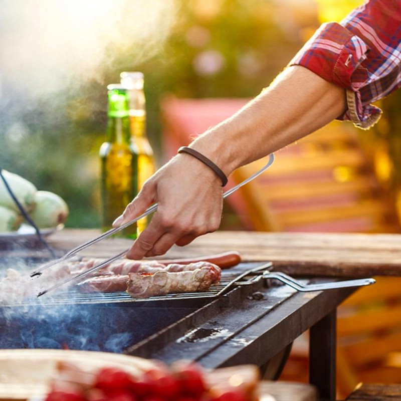 Pince de Cuisine en Inox pour Barbecue et Plancha
