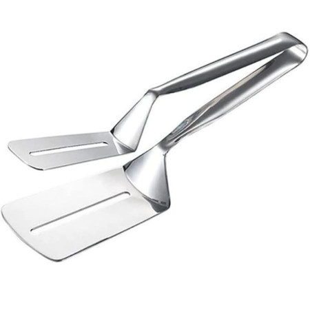 Pince à Frire de Cuisine en Acier Inoxydable Multifonction pour Viande au Barbecue et Plancha