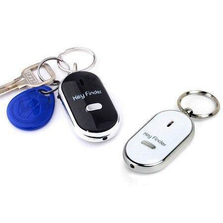 Porte-Clé Siffleur Futé avec LED - Trouve Clef Malin Keyfinder - Gadget pour Têtes en L'Air