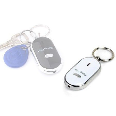 Porte-Clé Siffleur Futé avec LED - Trouve Clef Malin Keyfinder - Gadget pour Têtes en L'Air